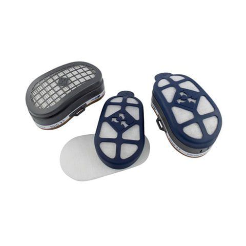 GVS A1P3 ve B1P3 için 10 adet toz pedi+ 2 adet tutucu kapak, SPM420