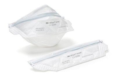 3M 9152E FFP2 Ventilsiz Toz ve Sis Maskesi