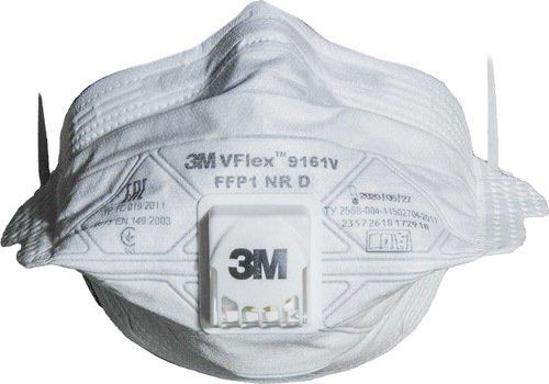3M-9161E FFP1 Ventilli Toz Maskesi (15 Adet)