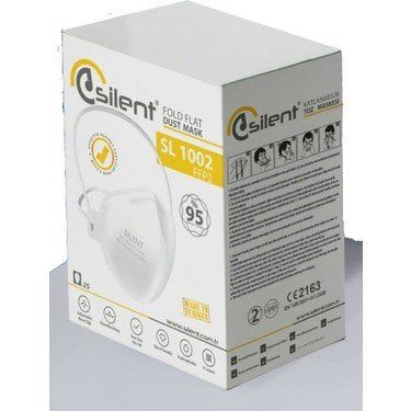 Silent FFP2 Katlanabilir Toz Maskesi